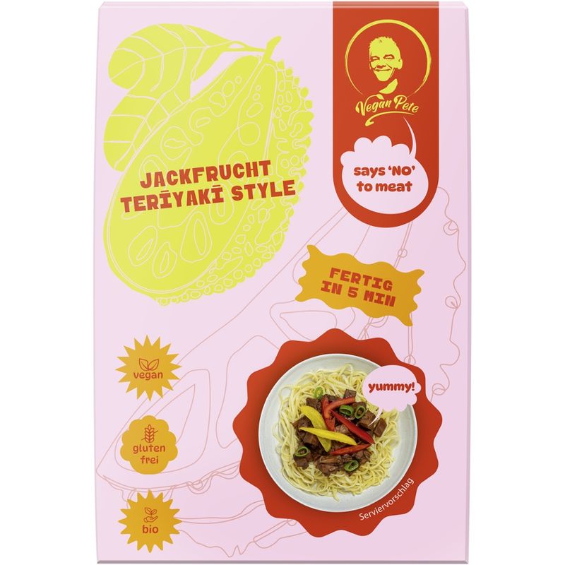 Vegan Pete Jackfrucht Teriyaki Style 250g - Produktbild