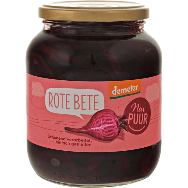 Nur Puur Rote Bete Demeter - Produktbild