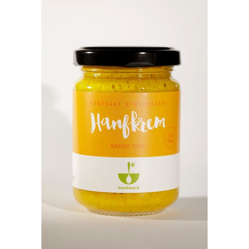 hanfwerk Feinkostmanufaktur UG Hanfkrem Mango Chili - Produktbild