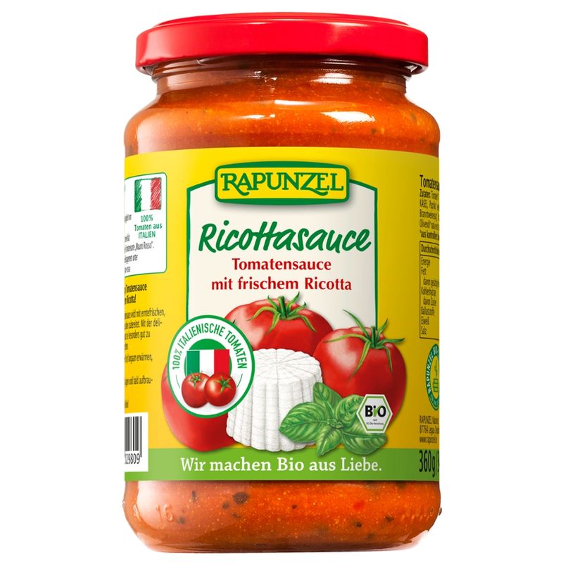 Rapunzel Tomatensauce Ricotta - Produktbild