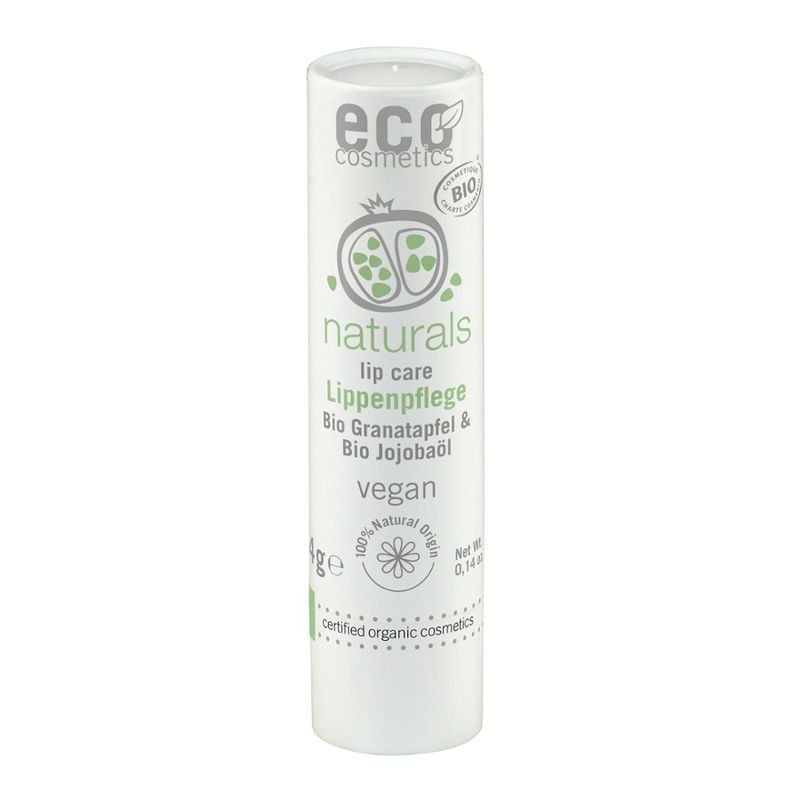 eco cosmetics Lippenpflegestift vegan mit Granatapfel und Jojoba - Produktbild