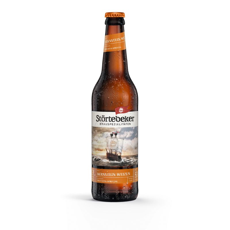 Störtebeker  Störtebeker  Bernstein-Weizen 0,5l - Produktbild
