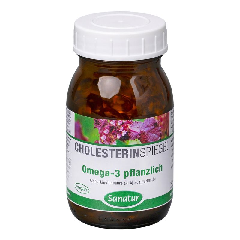 Sanatur Omega-3 pflanzlich, 120 Kapseln - Produktbild