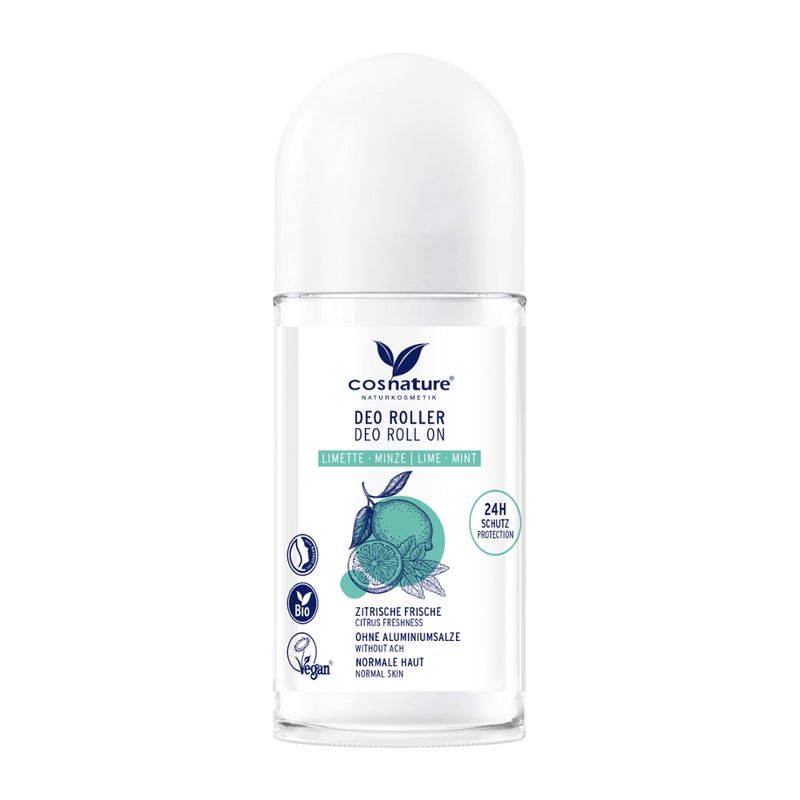 Cosnature  Deo Roller Limette & Minze 50ml - Produktbild