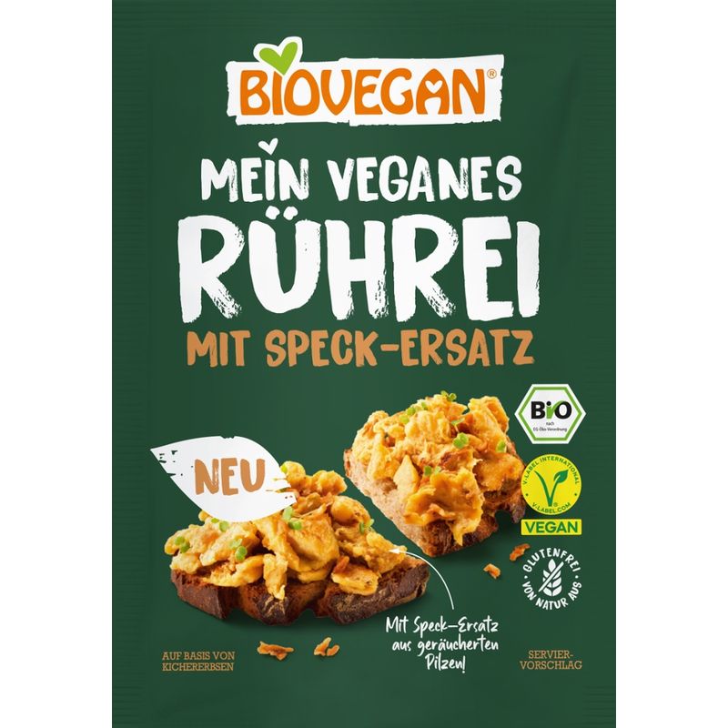 Biovegan Mein veganes Rührei mit Speck-Ersatz, BIO - Produktbild