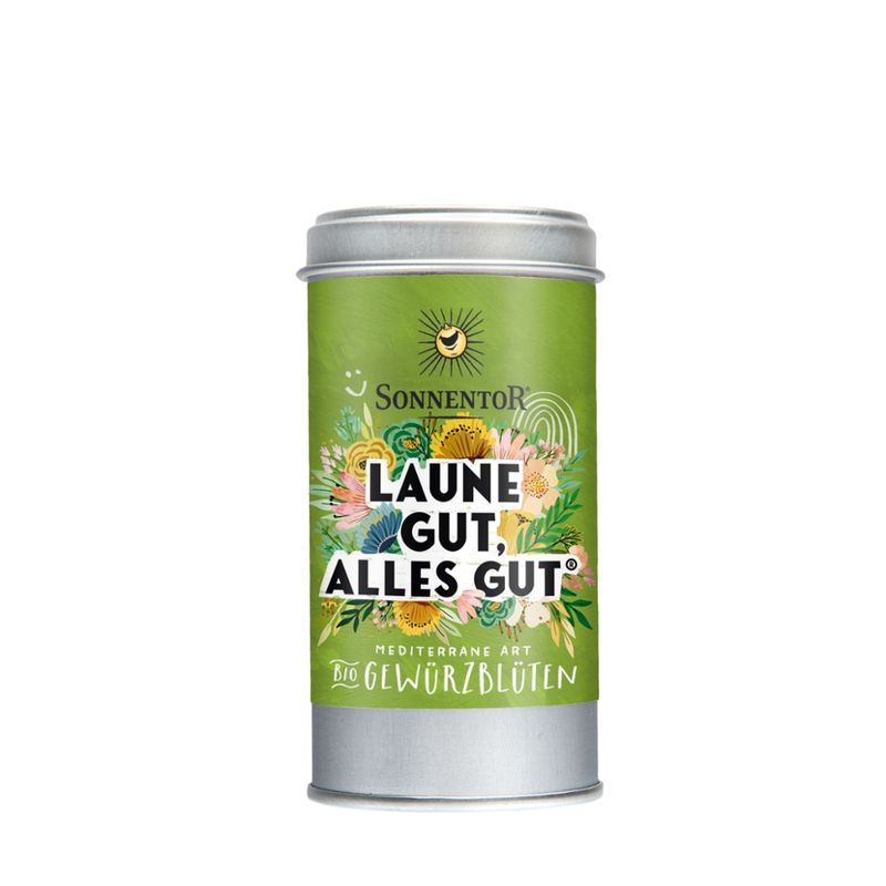 Sonnentor Laune gut, alles gut® Gewürzblüten, Streudose - Produktbild