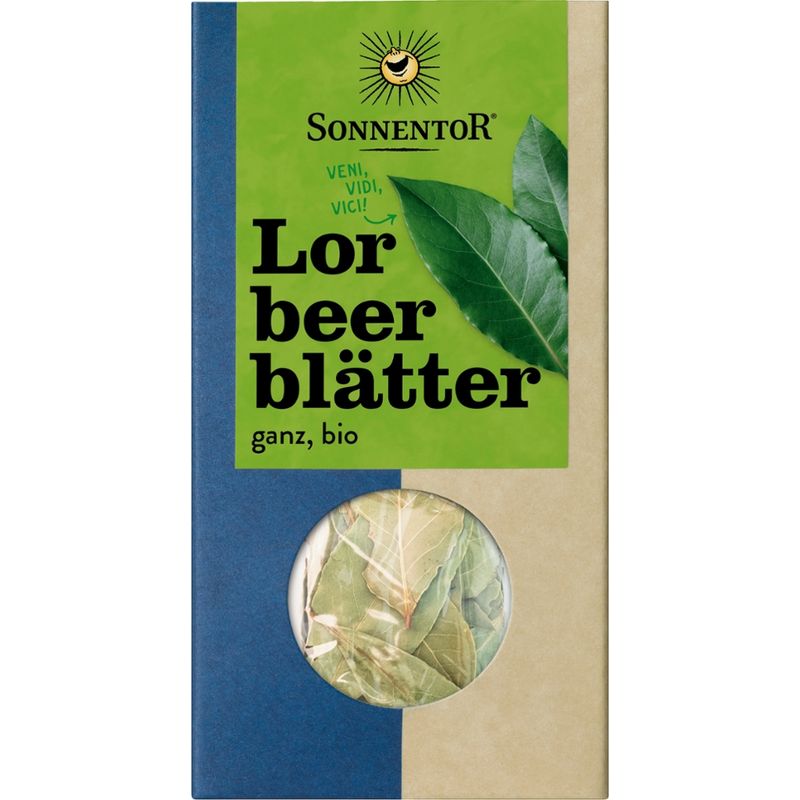 Sonnentor Lorbeerblätter ganz, Packung - Produktbild