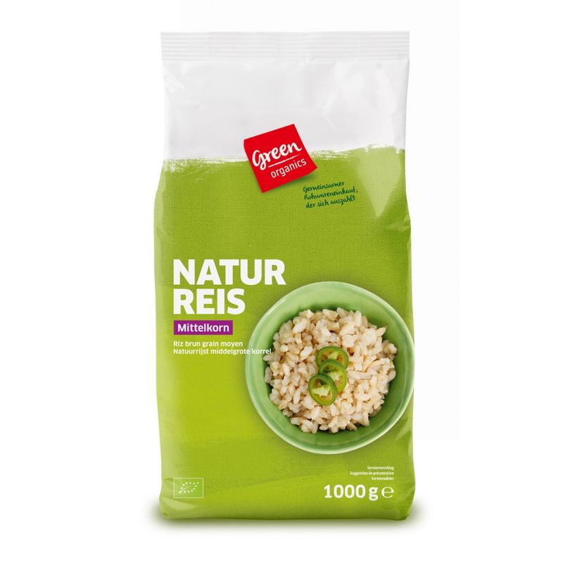 greenorganics Naturreis Mittelkorn - Produktbild