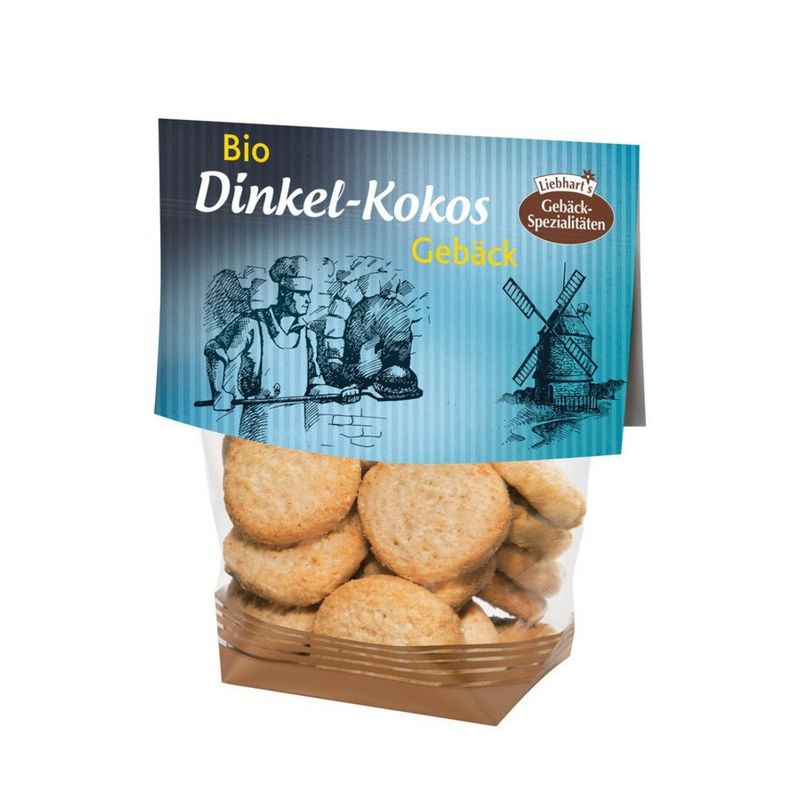 Liebhart's Gesundkost  Bio-Dinkel-Kokos-Gebäck - Produktbild