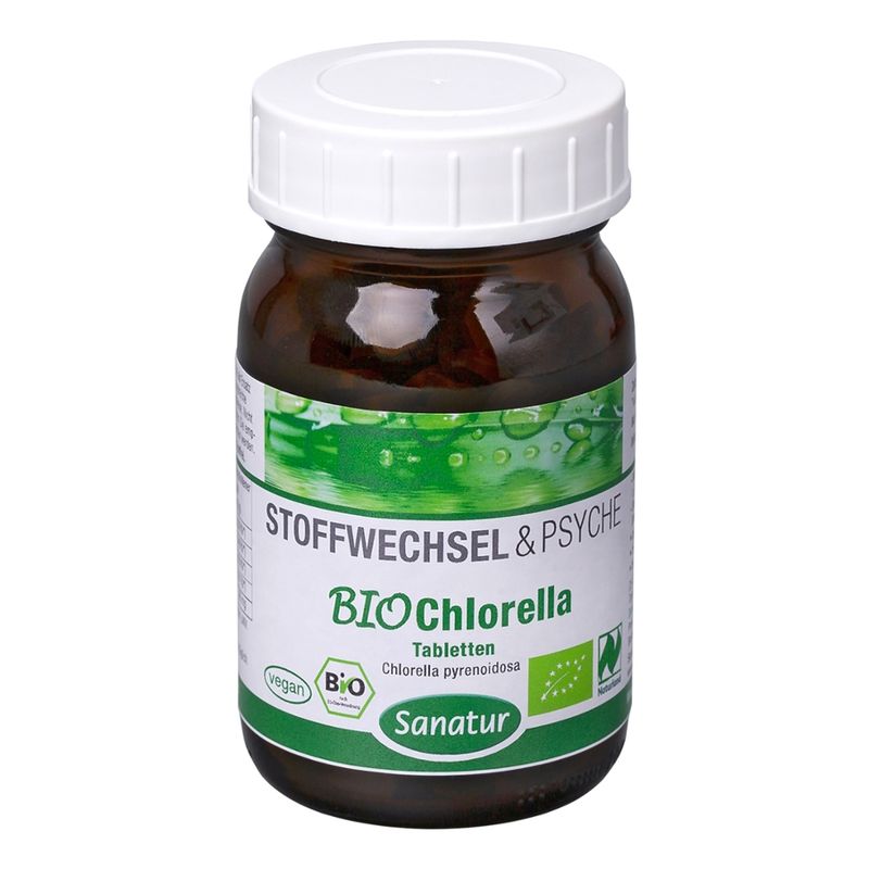 Sanatur BioChlorella 250 Tabletten, kbA - Produktbild