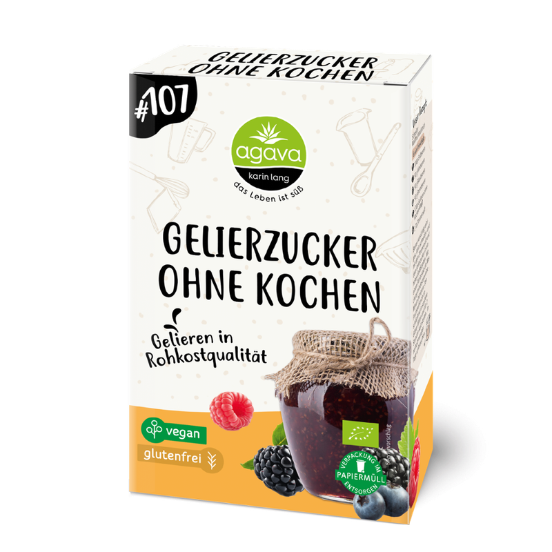 Agava Gelierzucker ohne Kochen - Produktbild