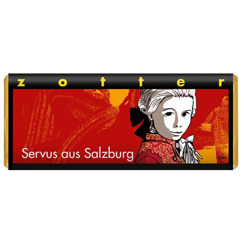 Zotter Schokolade Servus aus Salzburg - Produktbild