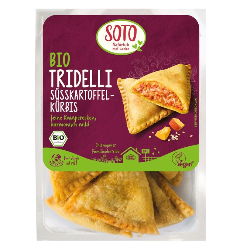 SOTO Bio Tridelli Süsskartoffel-Kürbis - Produktbild
