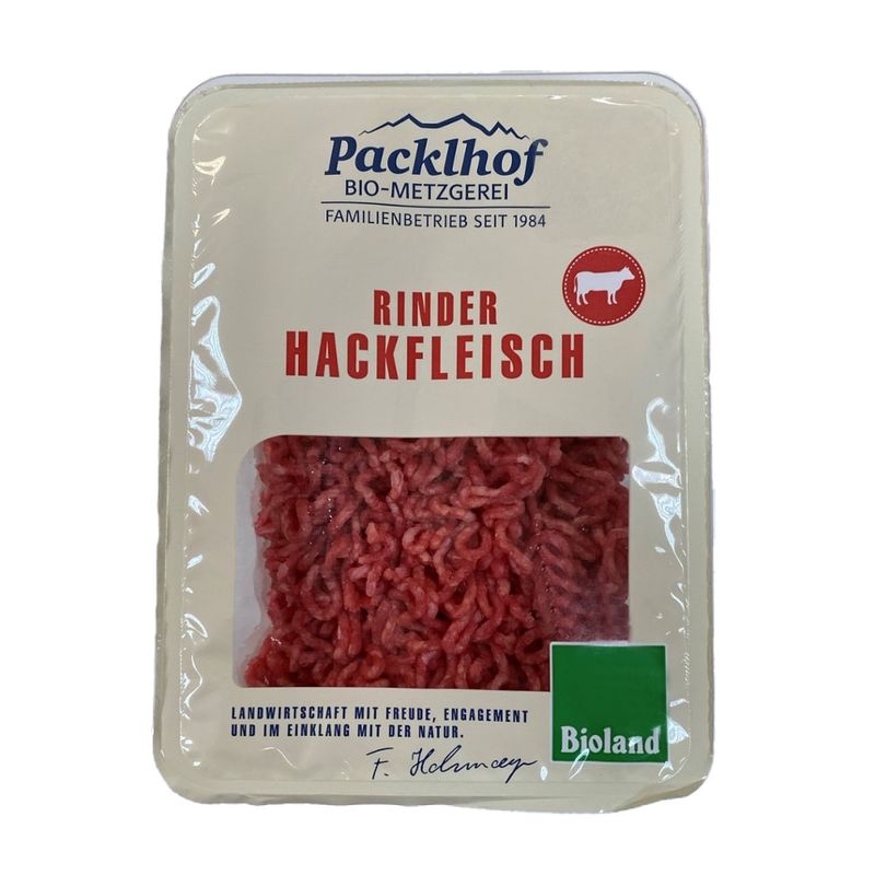 Packlhof Rinderhackfleisch 320g SB/MAP - Produktbild