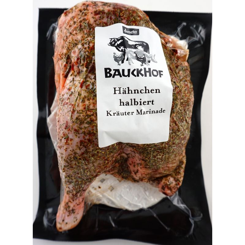 Bauckhof Halbes Hähnchen Kräuter - Produktbild