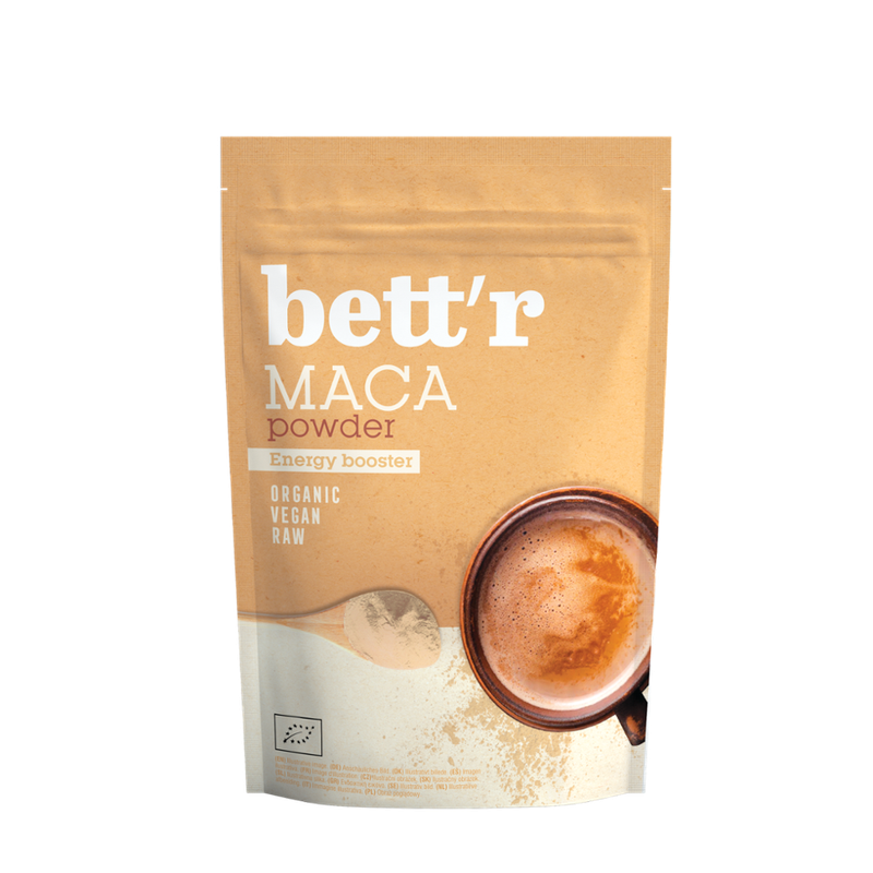 Bett'r Bett`r  Maca-Pulver, Bio 200g - Produktbild