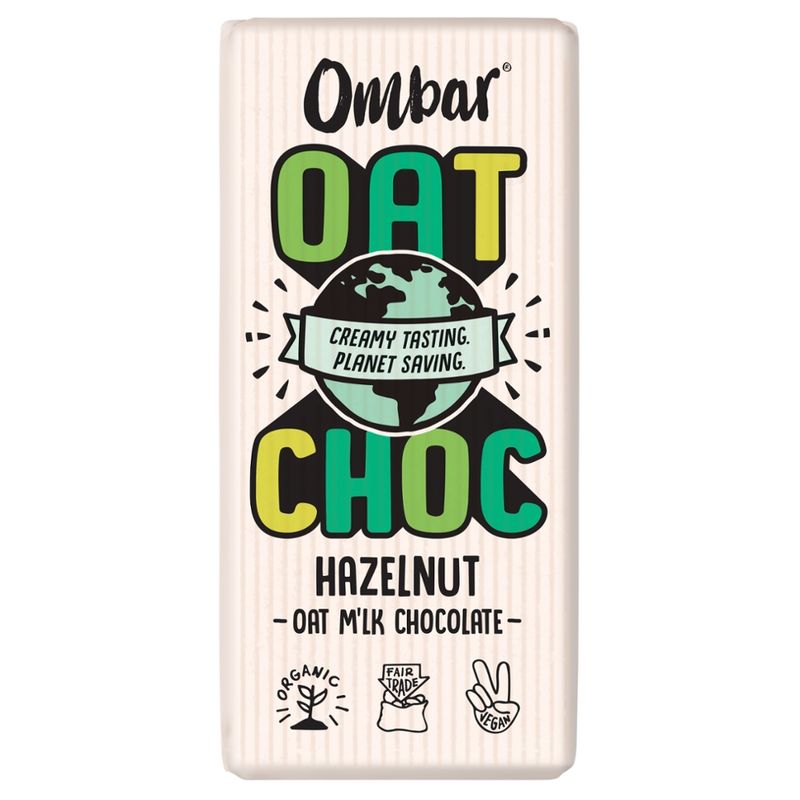 Ombar Ombar Oat Choc Haselnuss Bio Rohschokolade 70g - Produktbild