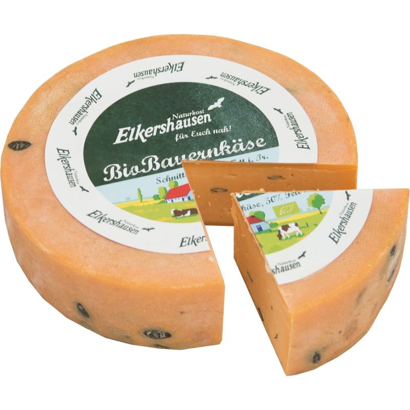 Naturkost Elkershausen BioBauernkäse Kürbiskern 50%F - Produktbild