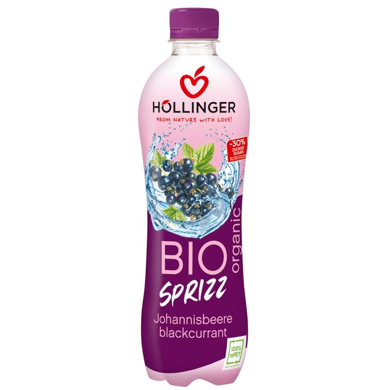 IMS Höllinger Bio schwarze Johannisbeer-Fruchtsaftgetränk - Produktbild