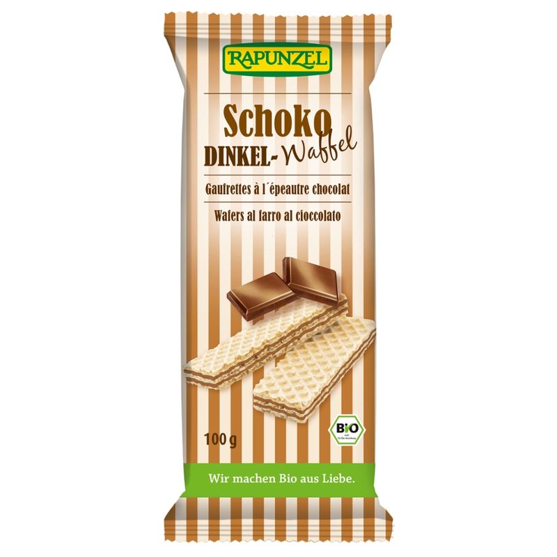 Rapunzel Dinkel-Waffeln Schoko - Produktbild