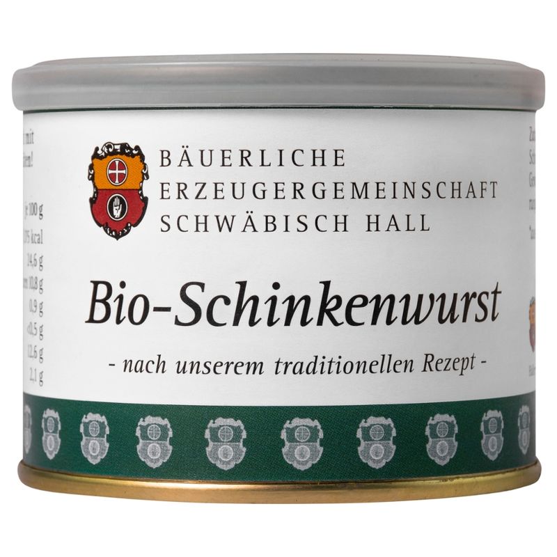 Bäuerliche Erzeugergemeinschaft Schwäbisch Hall Bio Schinkenwurst - Produktbild