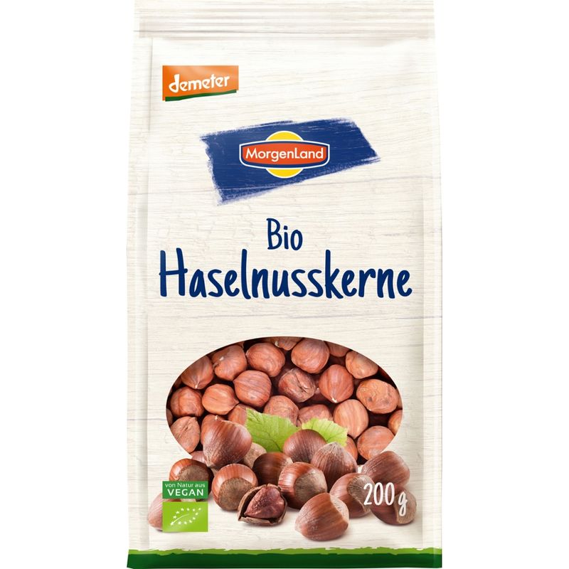 MorgenLand Bio Haselnusskerne demeter - Produktbild