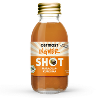 OSTMOST Ingwer Shot Maracuja Kurkuma 100ml - Produktbild