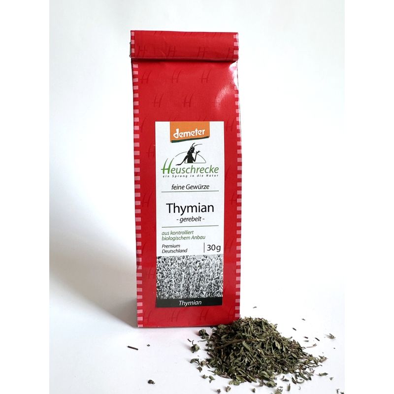Heuschrecke Thymian, gerebelt, Demeter, dt. Wintertyp aus Franken, kbA - Produktbild