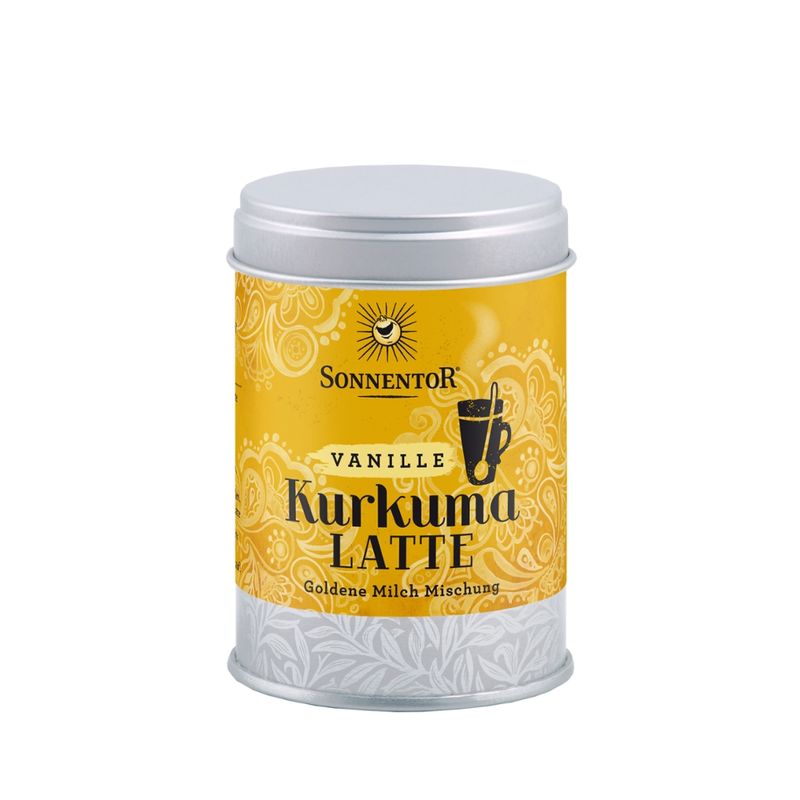 Sonnentor Kurkuma Latte Vanille, Dose - Produktbild