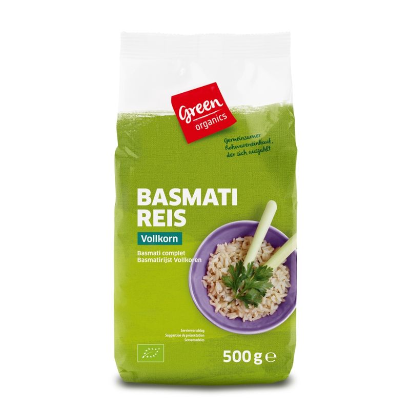 greenorganics Basmati Reis Vollkorn - Produktbild