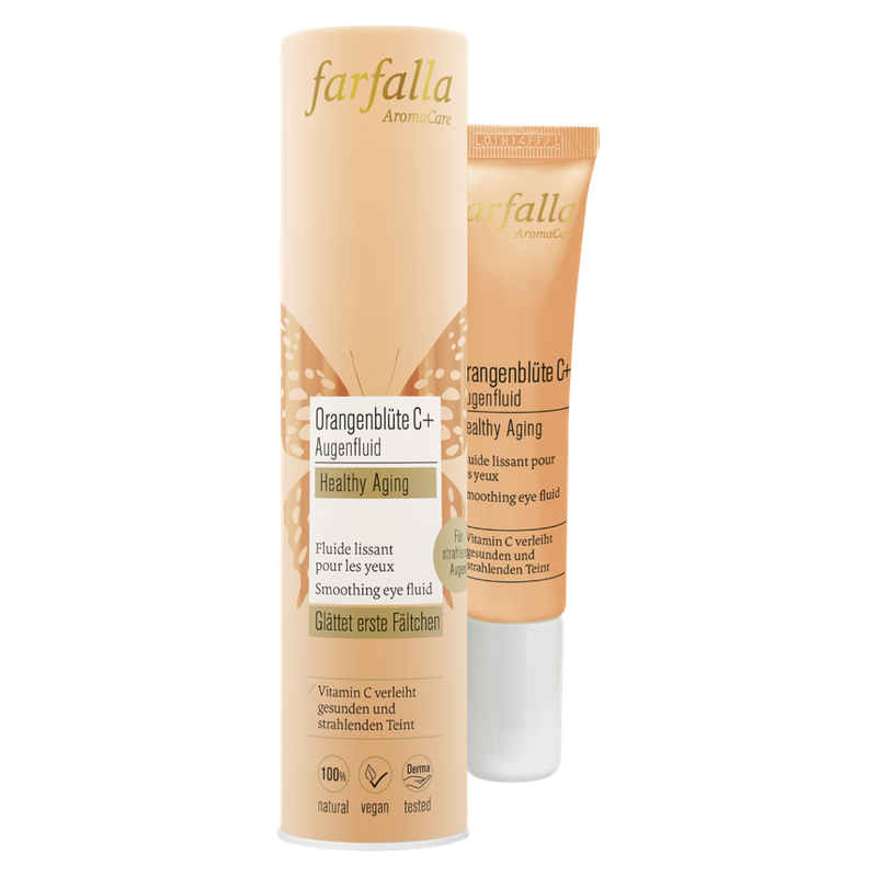 farfalla Orangenblüte C+ Augenfluid, Healthy Aging, 15ml - Produktbild