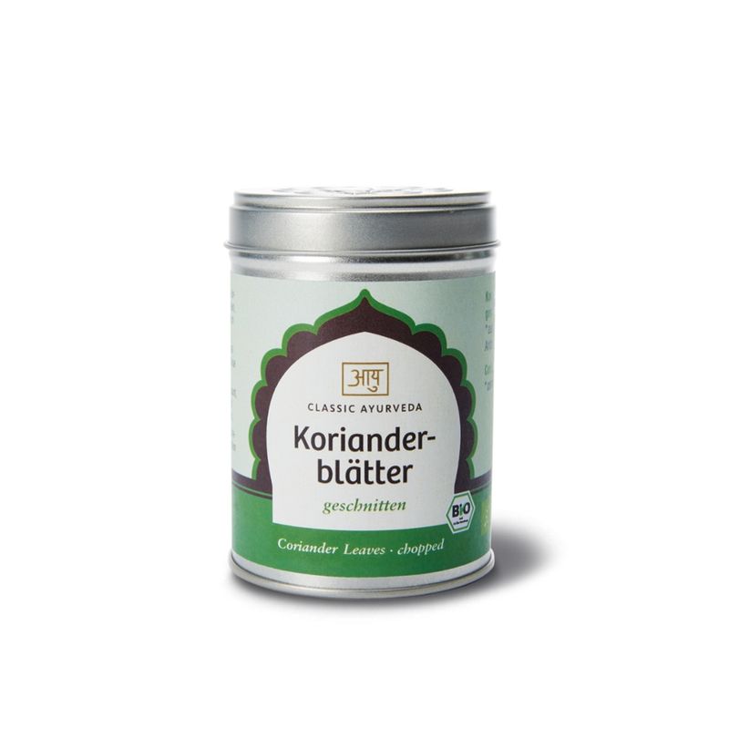 Classic Ayurveda Korianderblätter (geschnitten), bio, 15 g - Produktbild