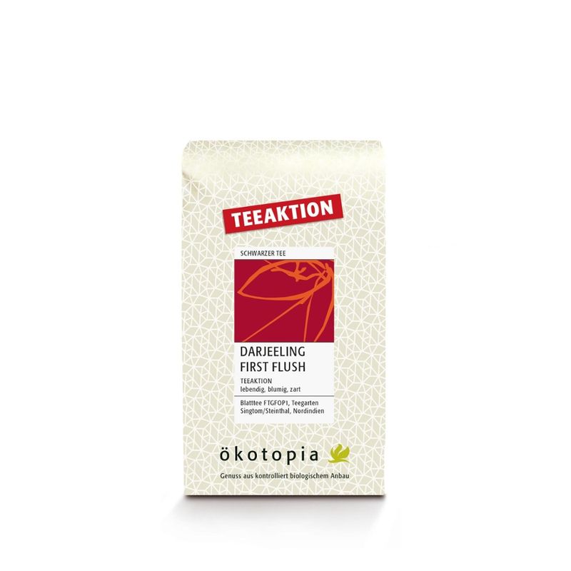 Ökotopia  Darjeeling First Flush kbA 250g Teeaktion SR - Produktbild