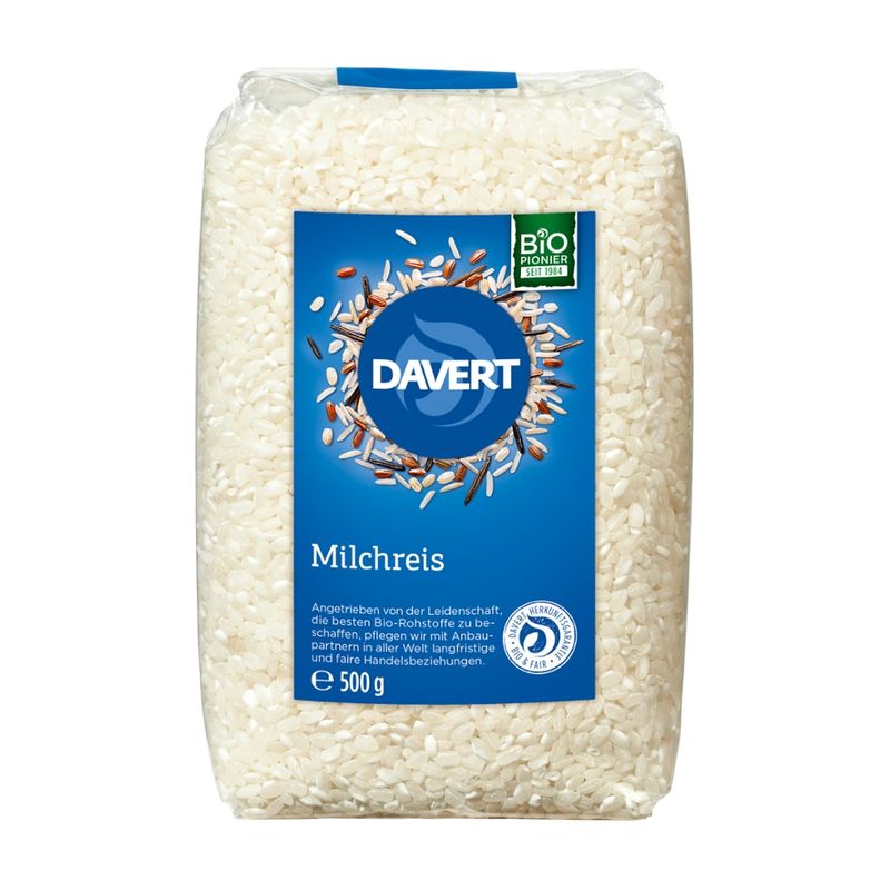 Davert Milchreis 500g - Produktbild