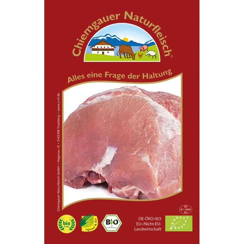 Chiemgauer Naturfleisch S-Braten m.Kruste, ca. 1 kg, SB, kbA - Produktbild