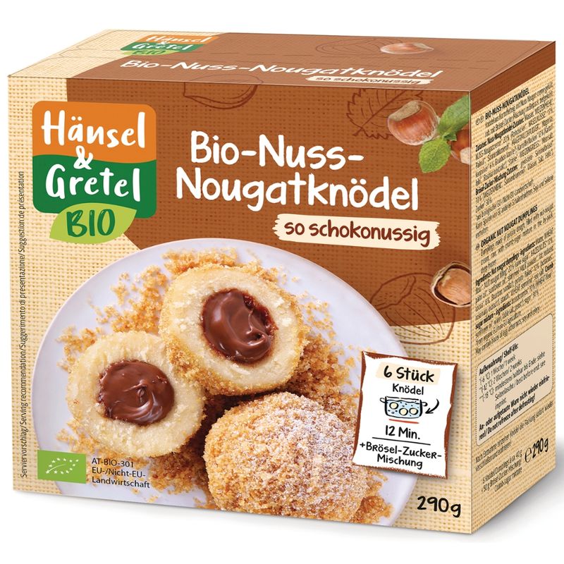Hänsel & Gretel Nuss-Nougat Knödel - Produktbild