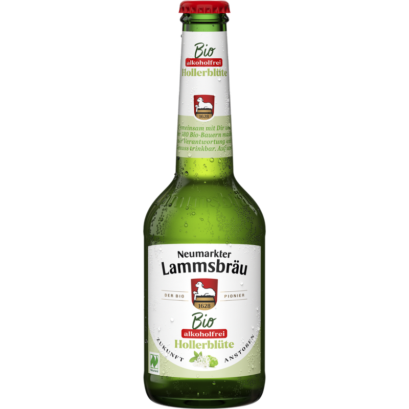 Neumarkter Lammsbräu Neumarkter Lammsbräu Bio Alkoholfrei Hollerblüte 0,33l - Produktbild