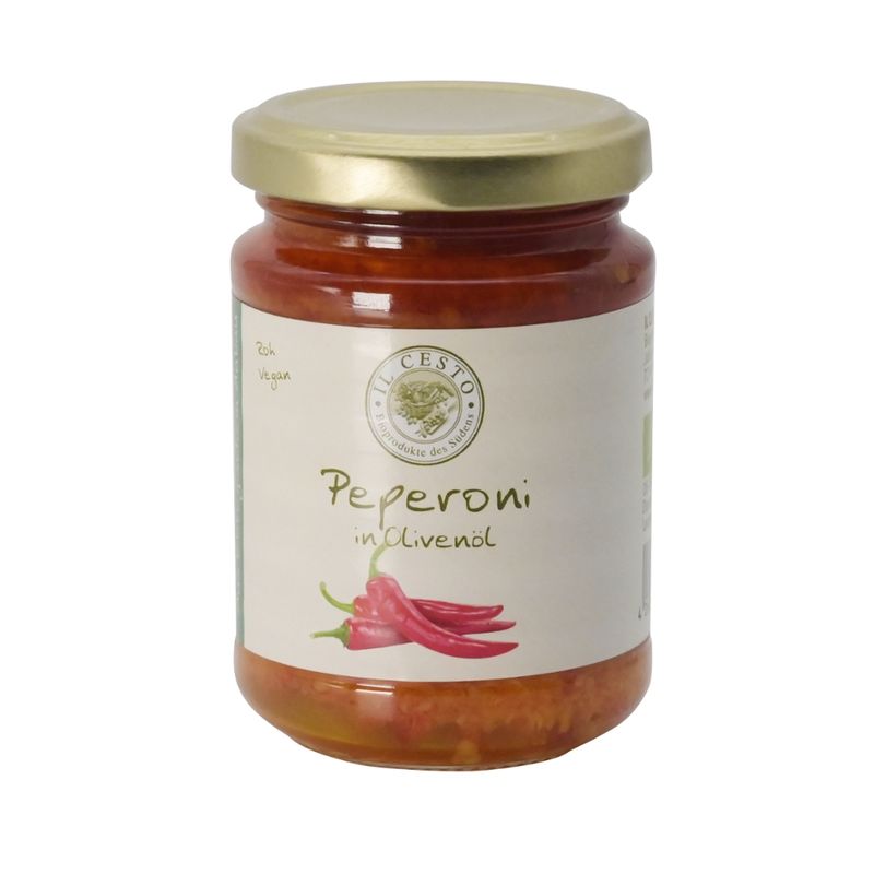 Il Cesto Peperoni in Olivenöl - Produktbild