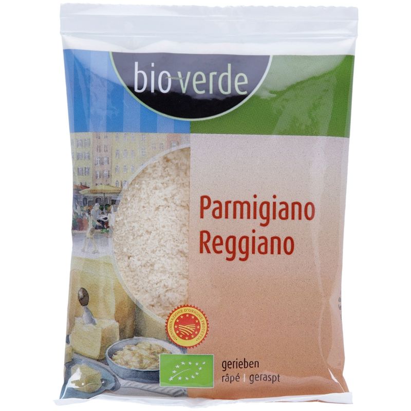 bio-verde Parmigiano Reggiano "Originale" gerieben D.O.P. 40 g - Produktbild