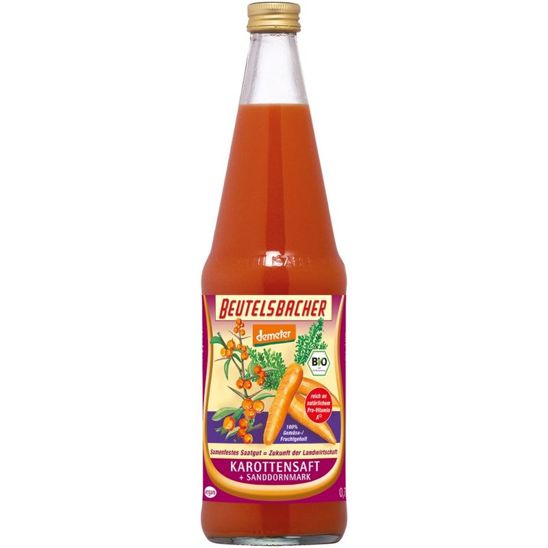 BEUTELSBACHER Karottensaft + Sanddornmark - Produktbild