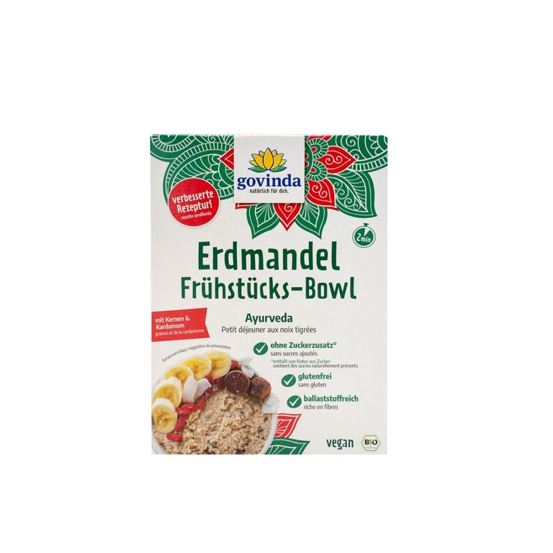 Govinda Erdmandel Frühstücks-Bowl Chufli Ayurveda - Produktbild