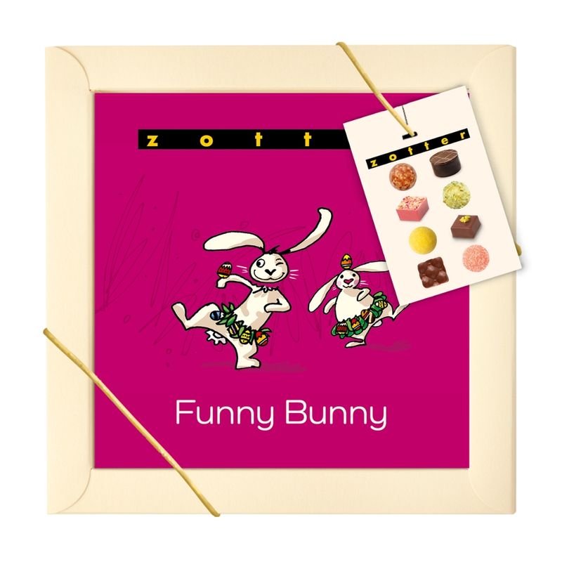 Zotter Schokolade Biofekt POP "Funny Bunny" - Produktbild