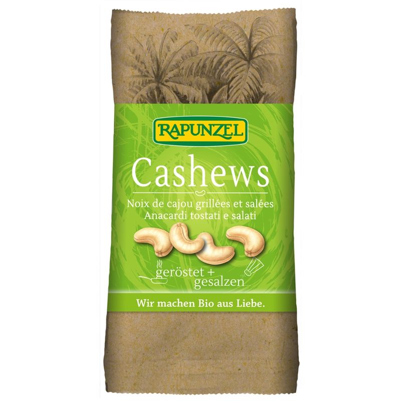 Rapunzel Cashewkerne geröstet, gesalzen - Produktbild