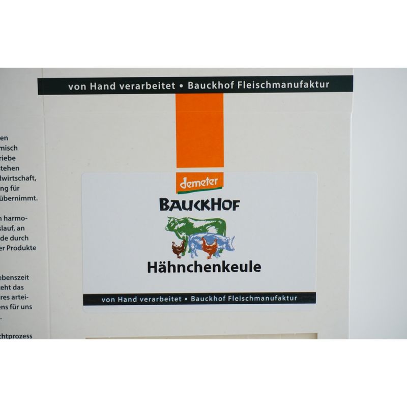 Bauckhof Hähnchenkeule 2 Stk. TK - Produktbild