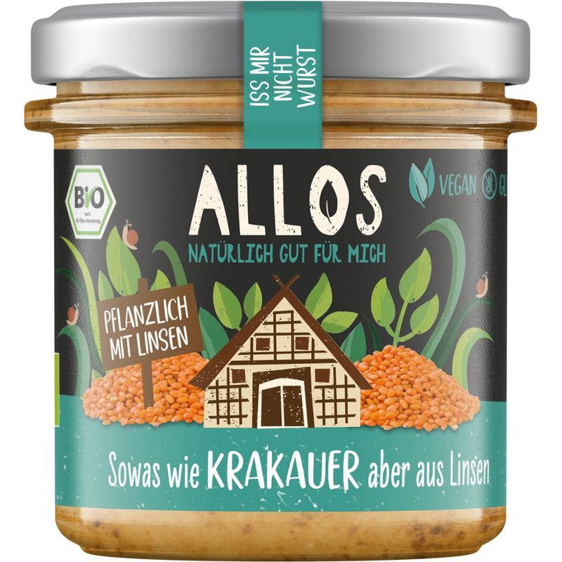Allos Iss mir nicht Wurst - Sowas wie KRAKAUER aber aus Linsen - Produktbild