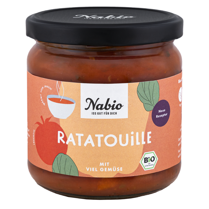 Nabio Nabio Eintopf im Glas Ratatouille mit viel Gemüse - Produktbild