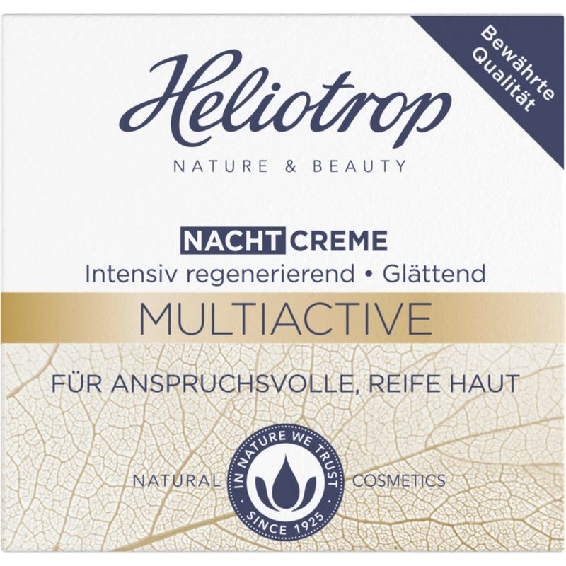 Heliotrop Multiactive Nachtcreme- Regenerative Pflege für anspruchsvolle und reife Haut - Produktbild