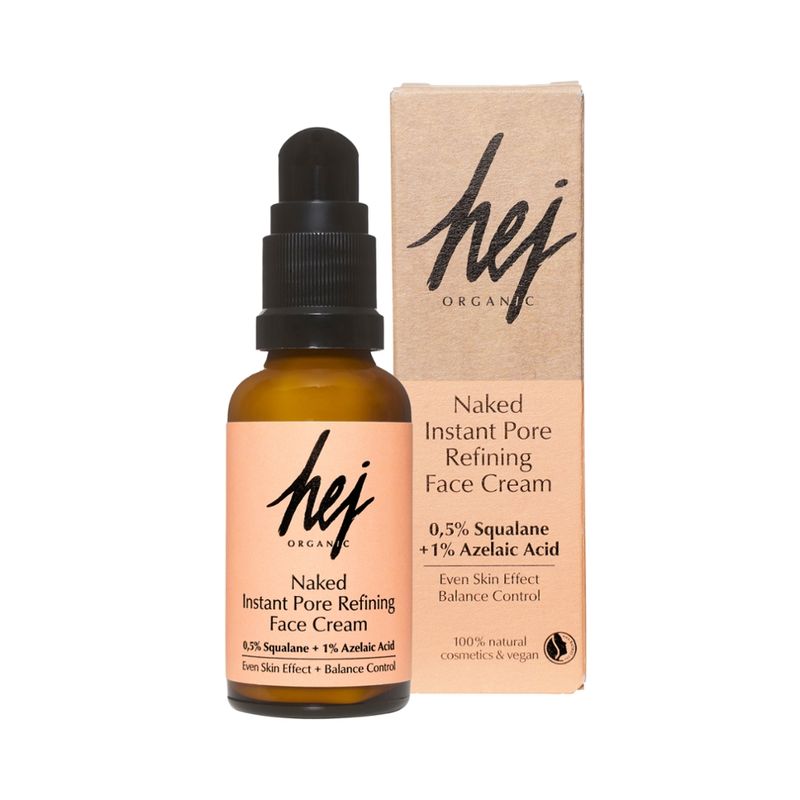 HEJ ORGANIC Naked Instant Pore Refining Face Cream - Produktbild
