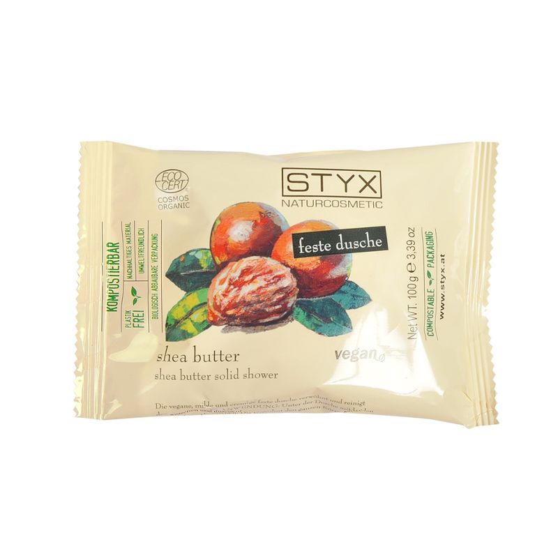 Styx Naturcosmetic Shea Butter Feste Dusche 100g Cosmos org. - Produktbild