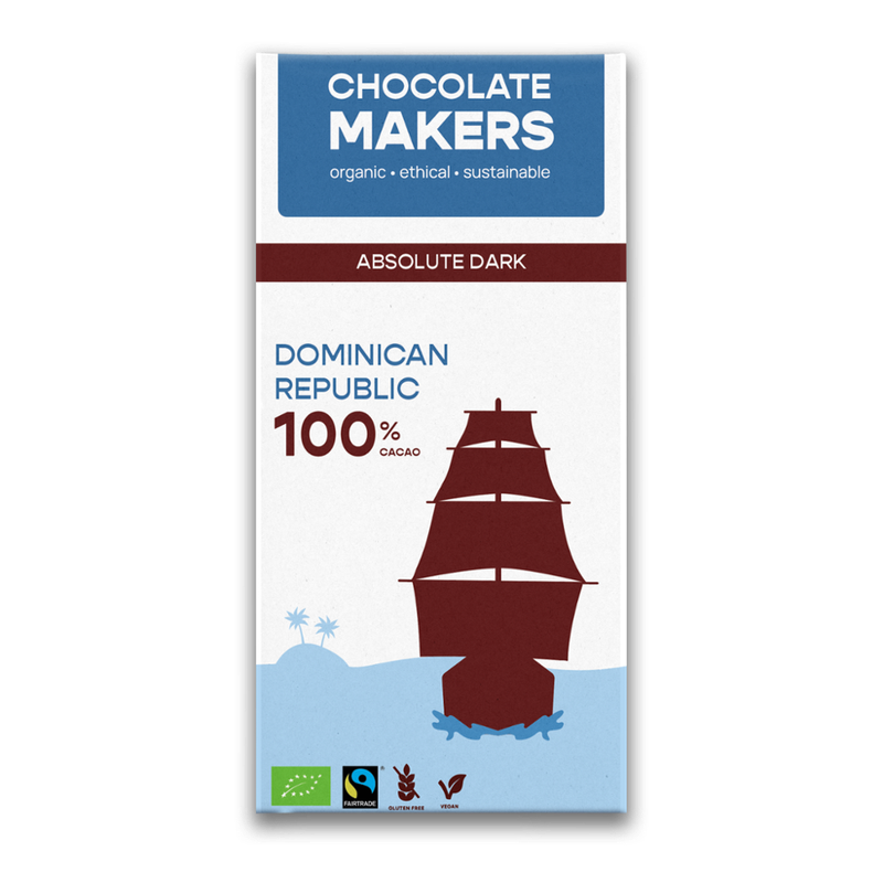 Chocolatemakers Dominikanische Republik Intensiv Pur 100% - Produktbild